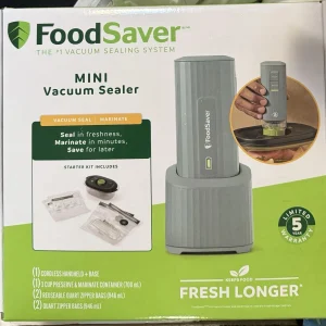 FoodSaver Mini-Handstaubsauger Starterset FS3130 kabellos + Basis-